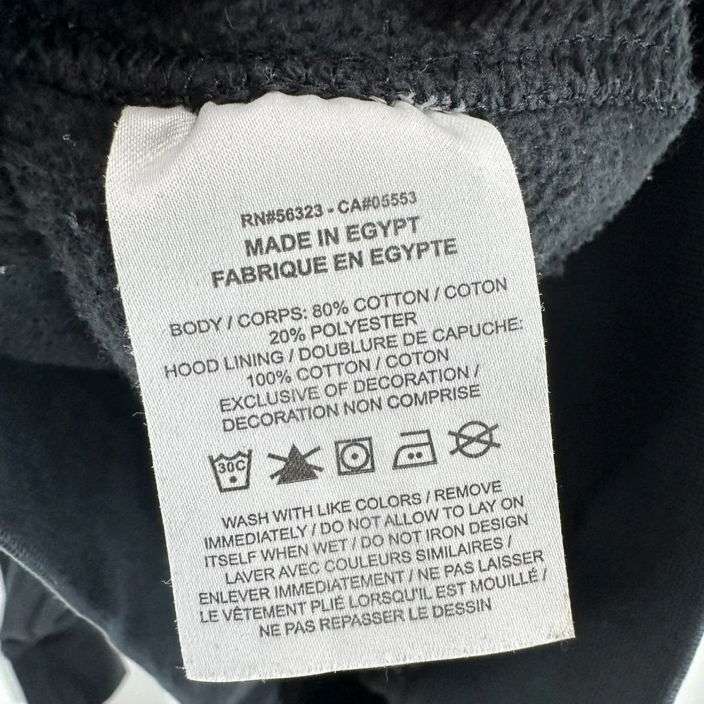 Vintage 90's Nike‎ Just Do It Prototype Word Mark Graphic Hoodie Black Size S